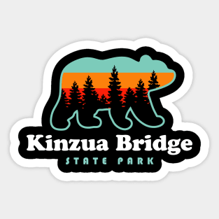 Kinzua Bridge State Park Camping Mount Jewett Pennsylvania Sticker